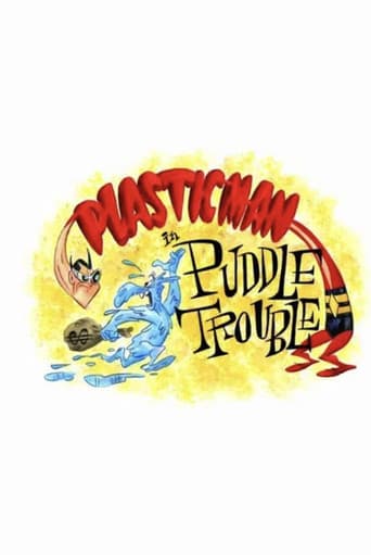 Plastic Man in Puddle Trouble