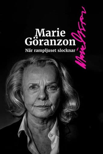 Marie Göranzon - när rampljuset slocknar