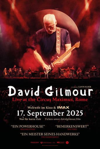 David Gilmour: Live at the Circus Maximus