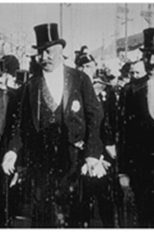 M. le président arrivant au bal des Sablaises