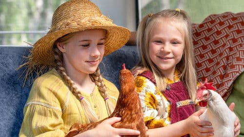 Heinähattu, Vilttitossu ja kana Bild 1