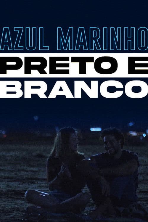 Azul Marinho Preto e Branco