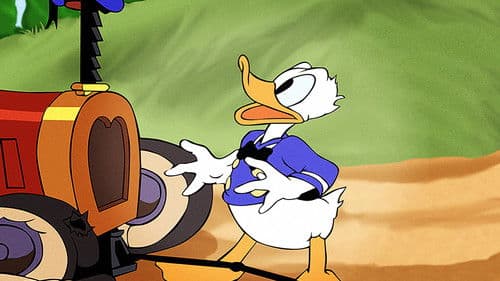 Donald beim Reifenwechsel Bild 1