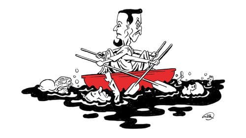 Ségo et Sarko sont dans un bateau... Bild 1