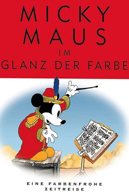 Micky Maus im Glanz der Farbe