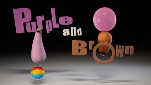 Purple and Brown Bild 1