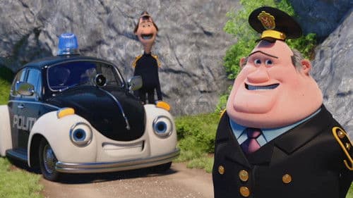 Pelle Politibil på sporet Bild 5