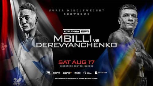 Christian Mbilli vs. Sergiy Derevyanchenko Bild 2