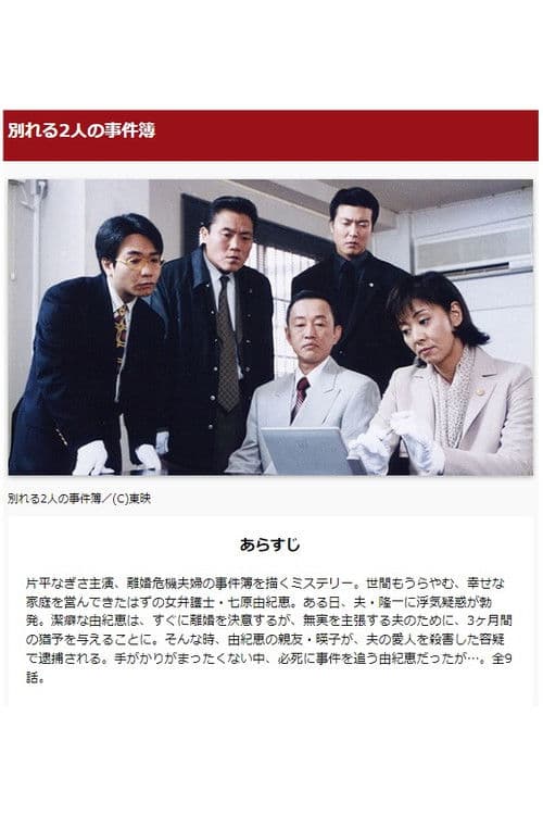 別れる2人の事件簿