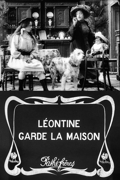 Léontine garde la maison