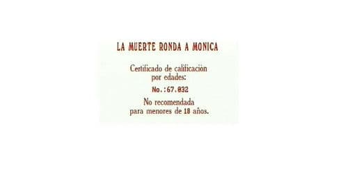 La muerte ronda a Mónica Bild 1