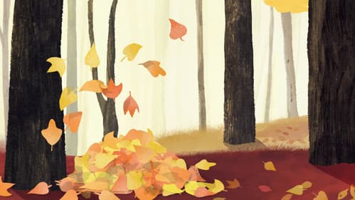 Der kleine Vogel und das Eichhörnchen Bild 2