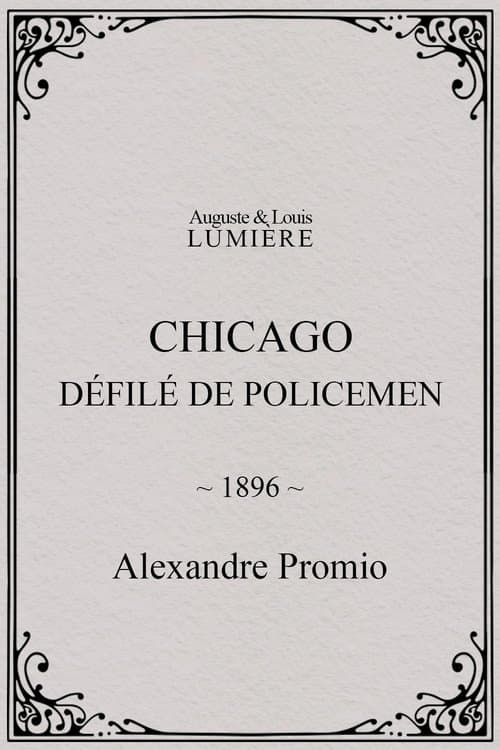 Chicago, défilé de policemen