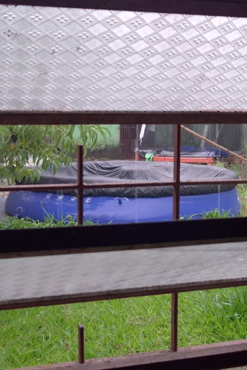 quando chove em um sábado