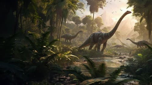 Avant jurassic park, L'apocalypse des dinosaures Bild 1