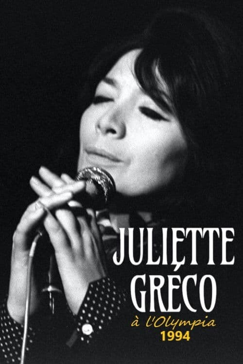 Juliette Gréco im Pariser Olympia 1993