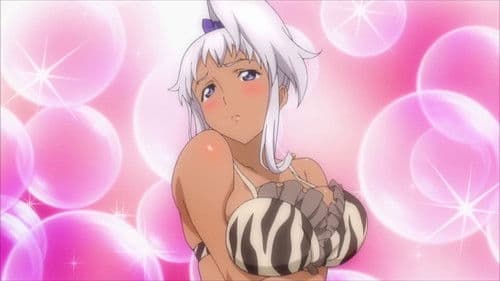 Maken-ki! Takeru Turns into a Woman!? Naked on a Southern Island! Bild 1