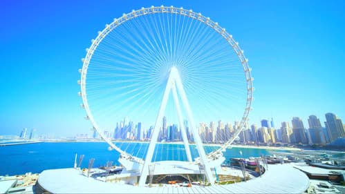 Dubai Drone View Bild 2