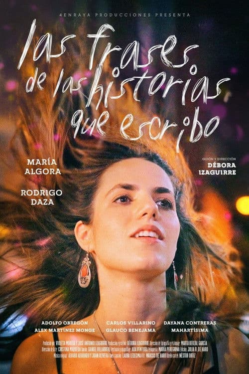 Las frases de las historias que escribo