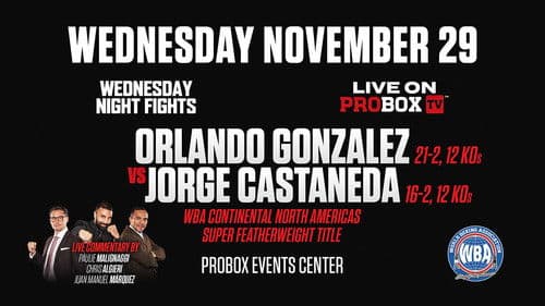 Orlando Gonzalez vs. Jorge Castaneda Bild 1
