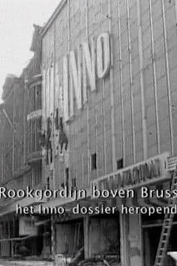 Rookgordijn boven Brussel