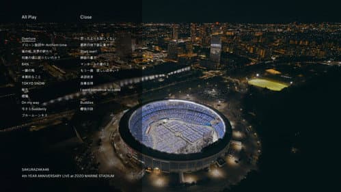 Sakurazaka46 - 4th YEAR ANNIVERSARY LIVE at ZOZO MARINE STADIUM Bild 2
