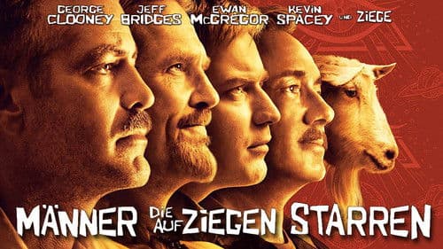 Männer die auf Ziegen starren Bild 2