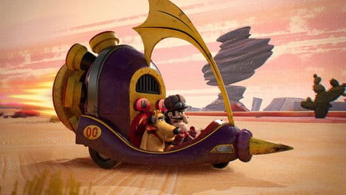 Dastardly & Muttley in 'Press the Red Button' Bild 2