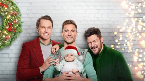 Drei Weihnachtsmänner und ein Baby Bild 1