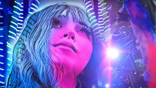 Girl in the Palms Bild 1