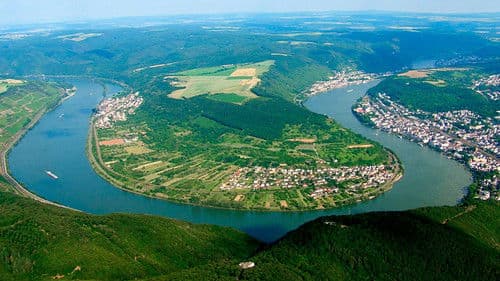 Der Rhein von oben Bild 1