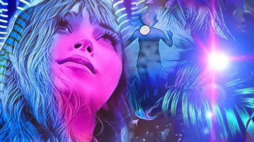 Girl in the Palms Bild 2