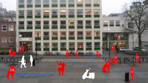 Zwischenfall vor einer Bank Bild 2