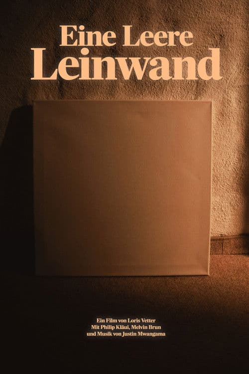 Eine Leere Leinwand