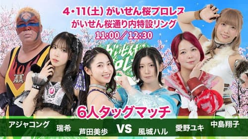 がいせん桜プロレス Bild 4
