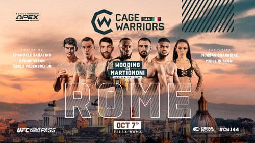 Cage Warriors 144: Rome Bild 1