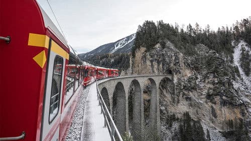 Alpine Train at Christmas Bild 1