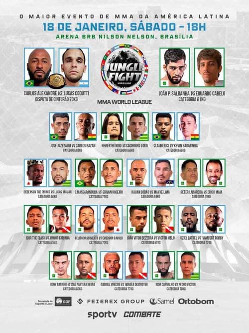 Jungle Fight 134: MMA World League