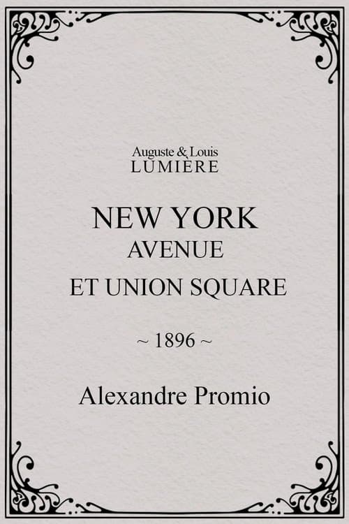 New York, Avenue et Union Square