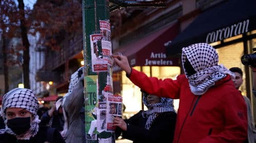 Torn: The Israel-Palestine Poster War on New York City Streets Bild 3