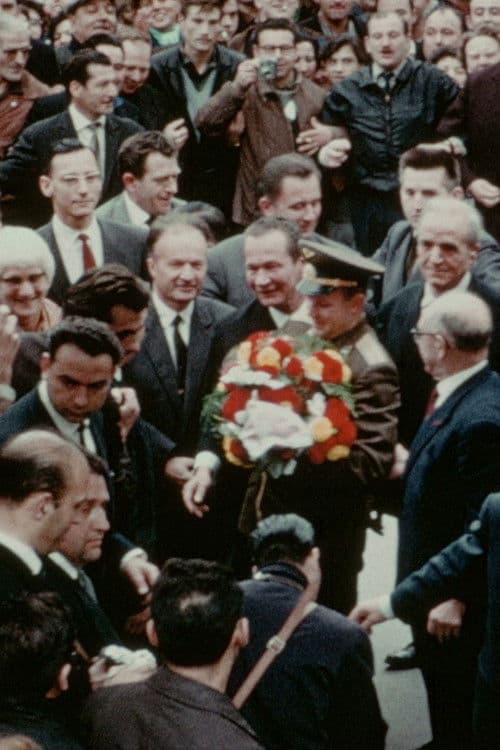 Visite de Youri Gagarine à Ivry-sur-Seine