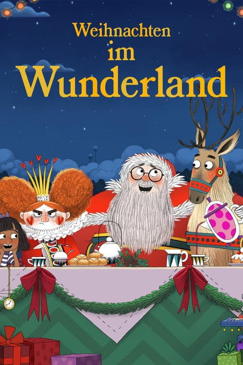 The Night Before Christmas in Wonderland