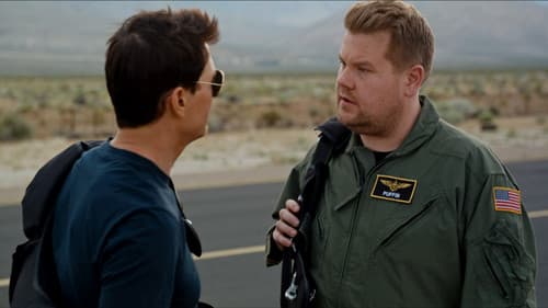 James Corden's Top Gun Training with Tom Cruise Bild 1