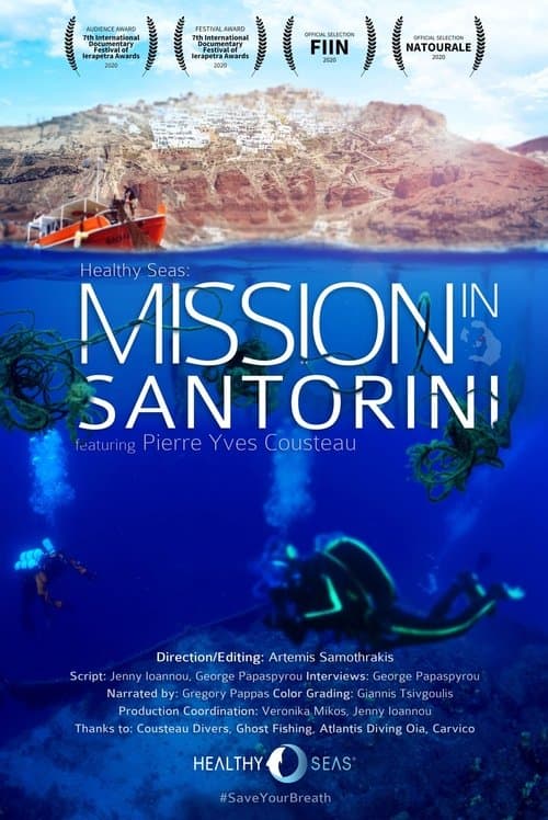 Healthy Seas: Mission in Santorini