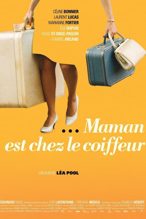 Maman ist kurz beim Friseur