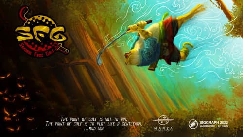 Samurai Frog Golf Bild 1