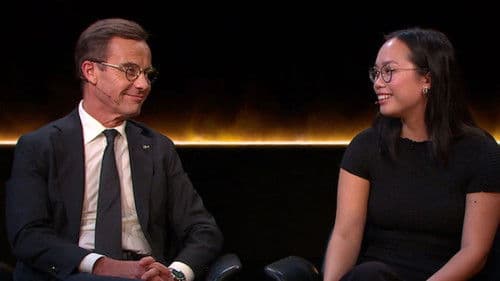 Malou möter Ulf Kristersson Bild 1