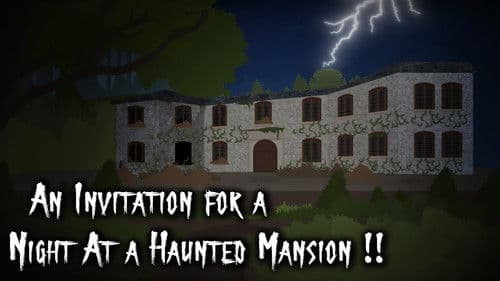 An Invitation for a Night at a Haunted Mansion !! Bild 1