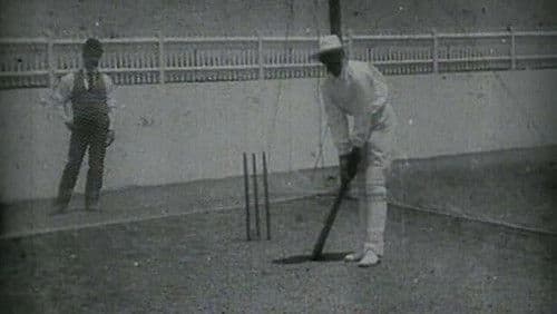 Prince Ranjitsinhji Practising Batting in the Nets Bild 1