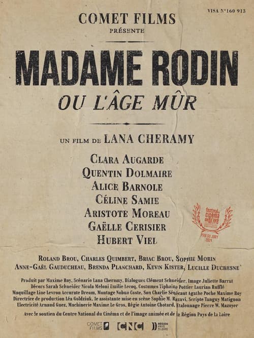 Madame Rodin ou l'Âge mûr
